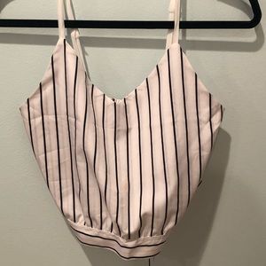 Stripped crop top!